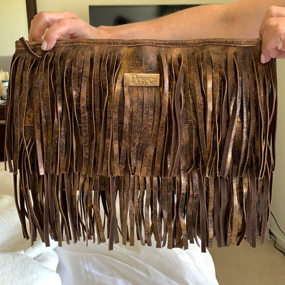 Funky shagg clutch for a night out!